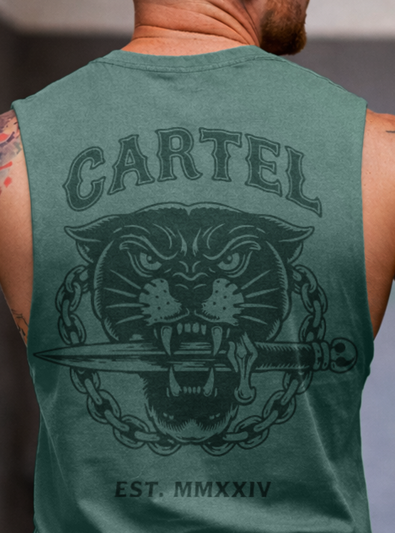 Chain of command Cut-Off Tank - Worn Pine