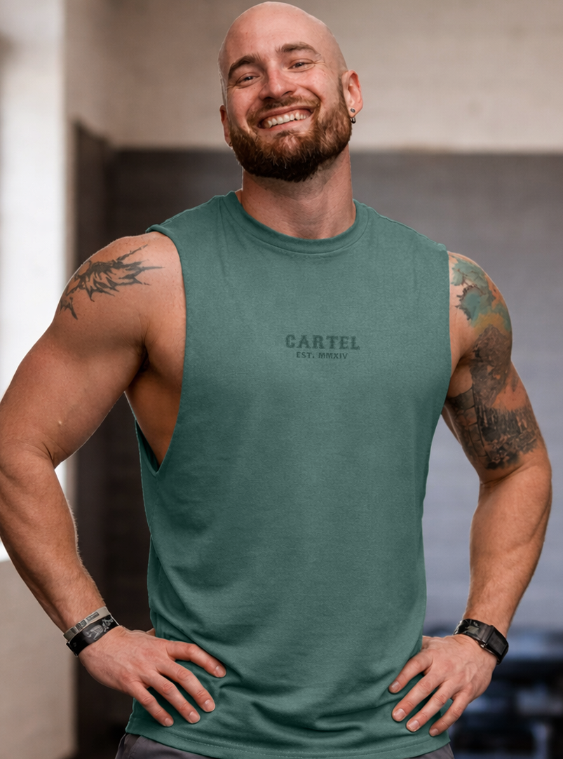 Chain of command Cut-Off Tank - Worn Pine