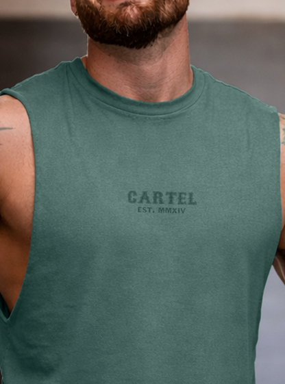 Chain of command Cut-Off Tank - Worn Pine