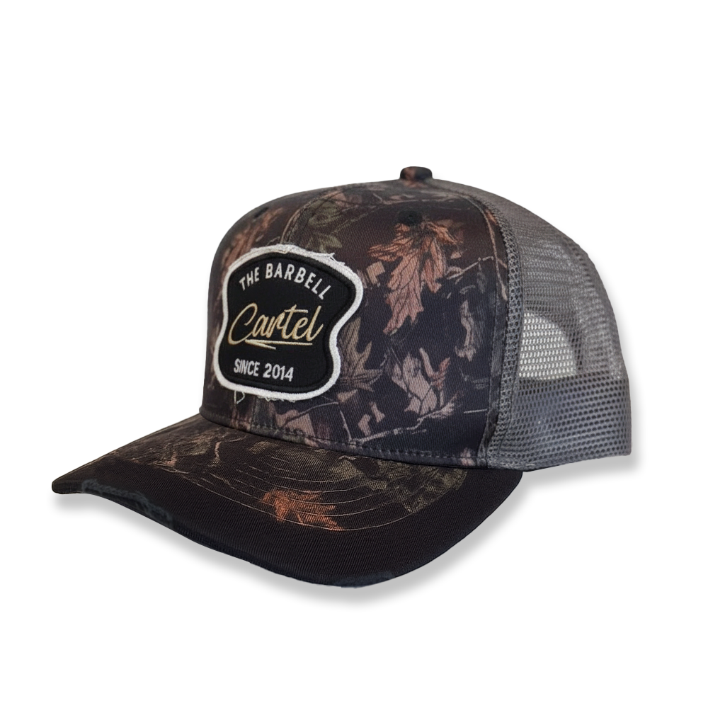 Woodland Forest Camo Snap Back / Regular Brim