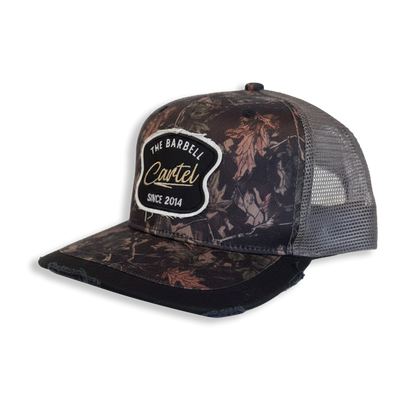 Woodland Forest Camo Snap Back / Flat Brim