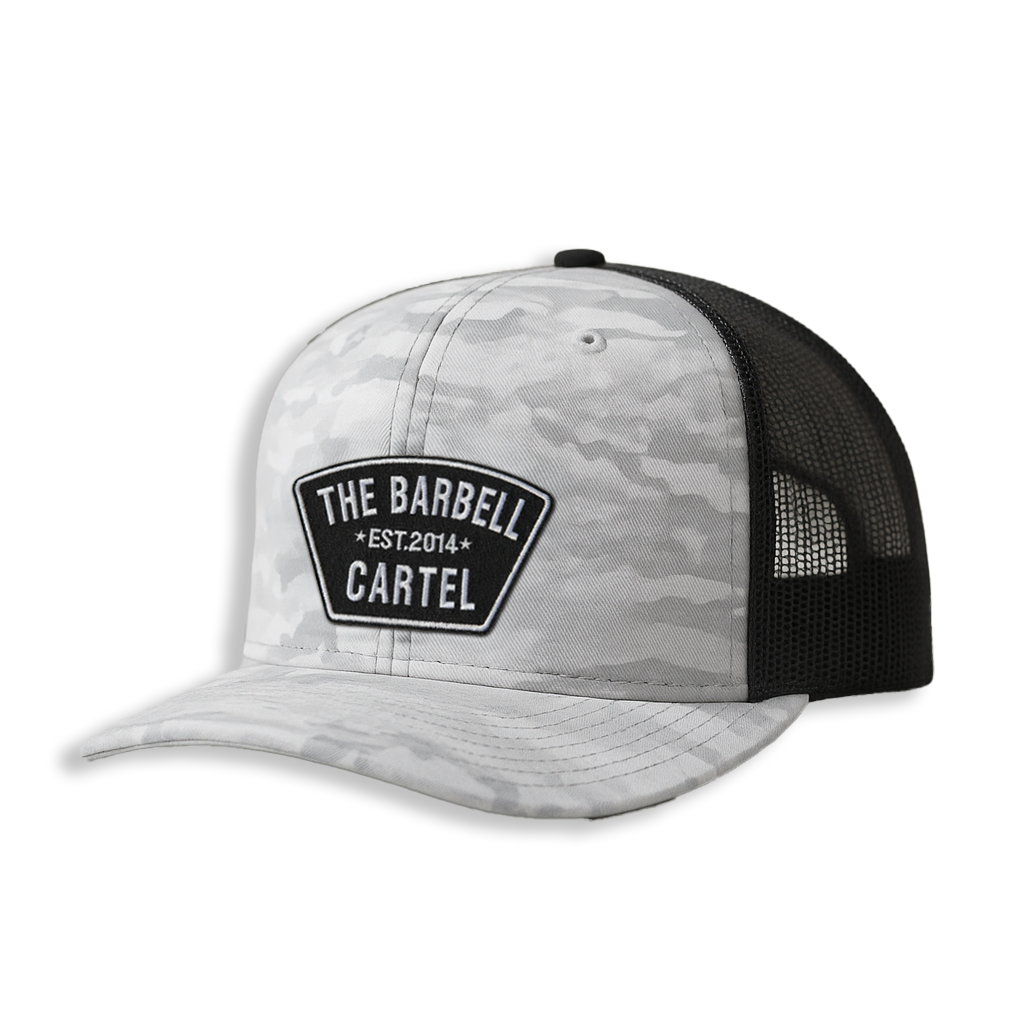 Classic Logo Snap Back / Regular Brim - White Camo