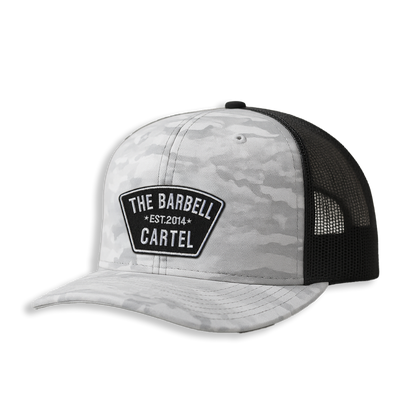 Classic Logo Snap Back / Regular Brim - White Camo