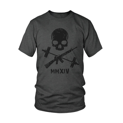 Hot Crossed Guns T-Shirt - Charcoal (Limited Edition)