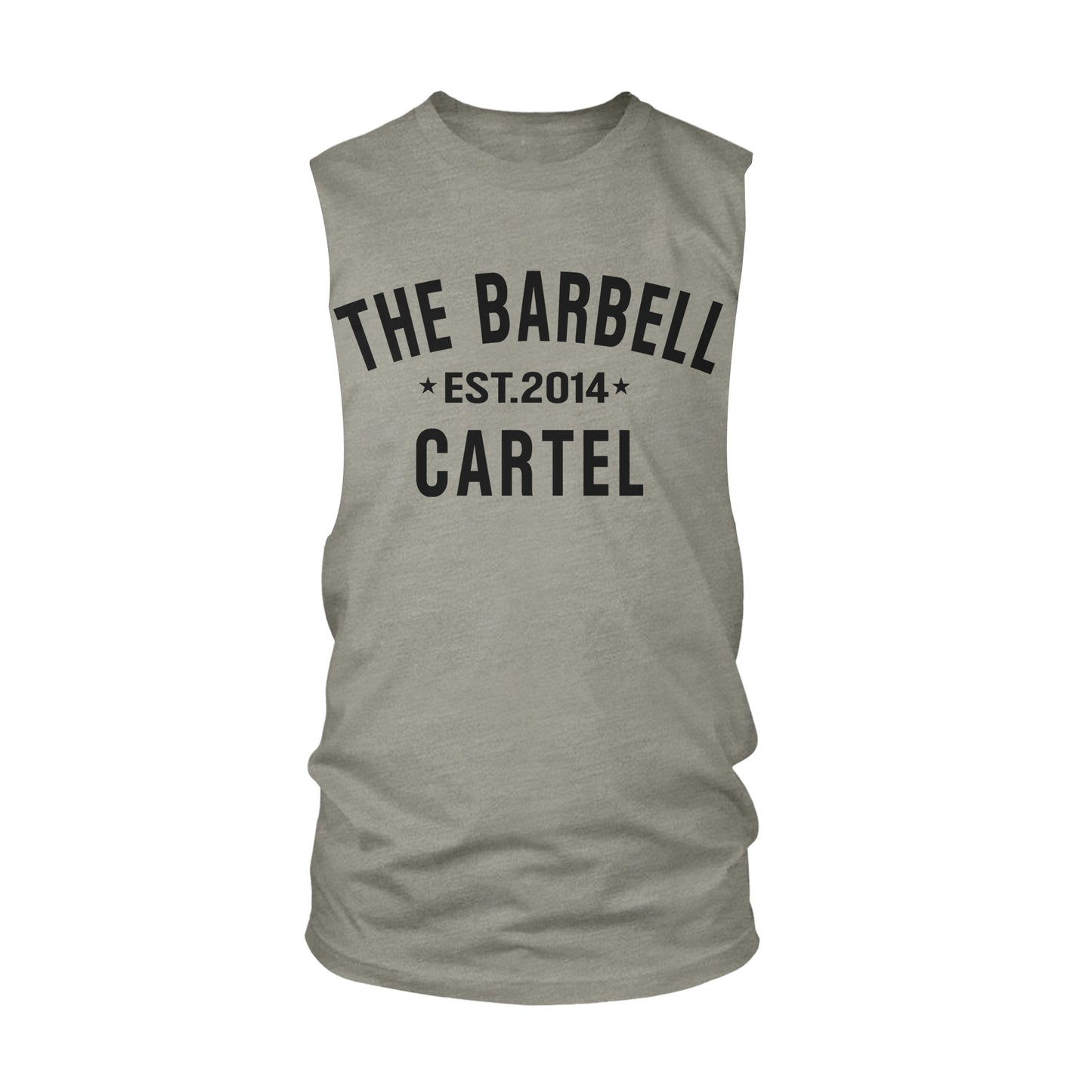 Classic Logo Cut-Off Tank - Stone