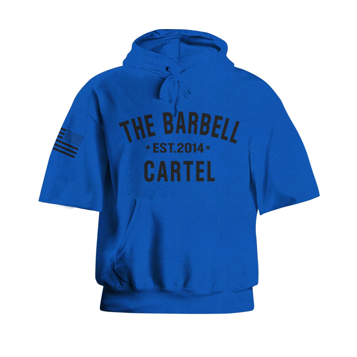 Classic Logo Pump Cut Hoodie - Electric Blue (Limited Edition)