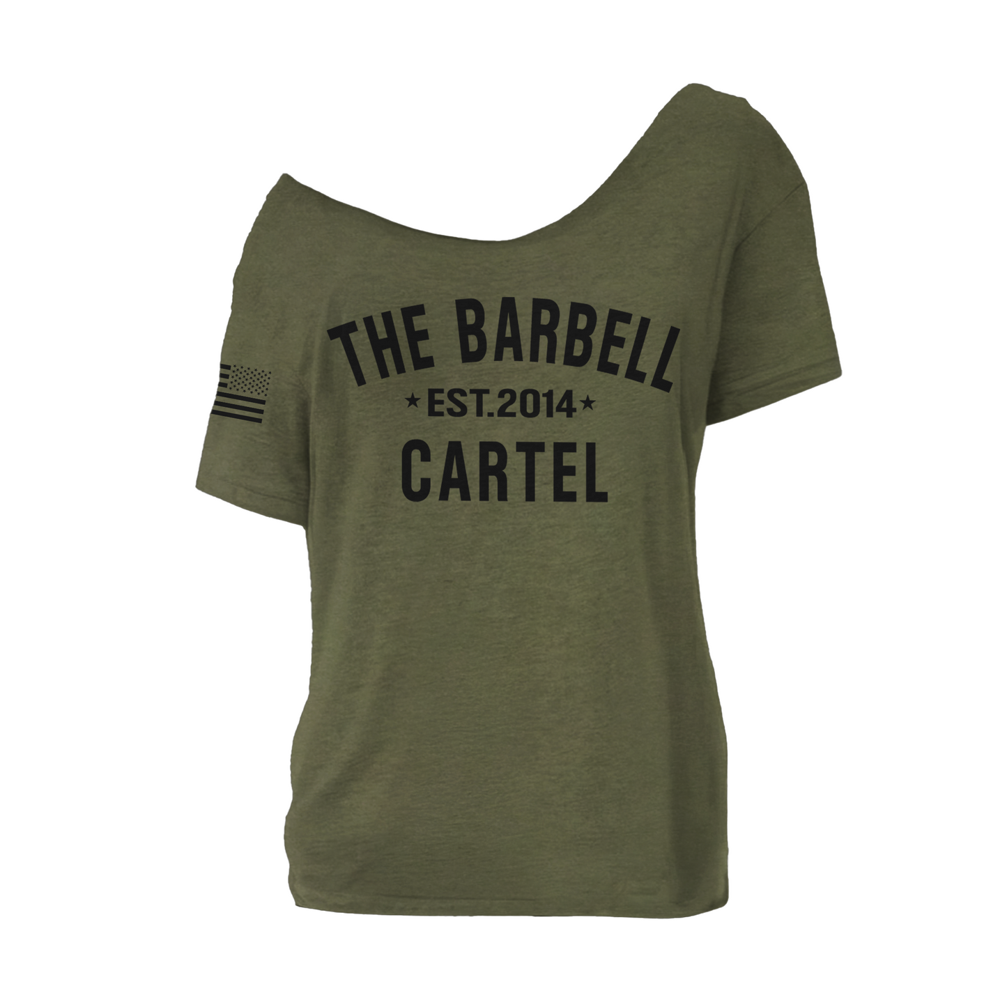 Classic Logo Street Cut T-Shirt - Military Green