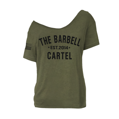 Classic Logo Street Cut T-Shirt - Military Green