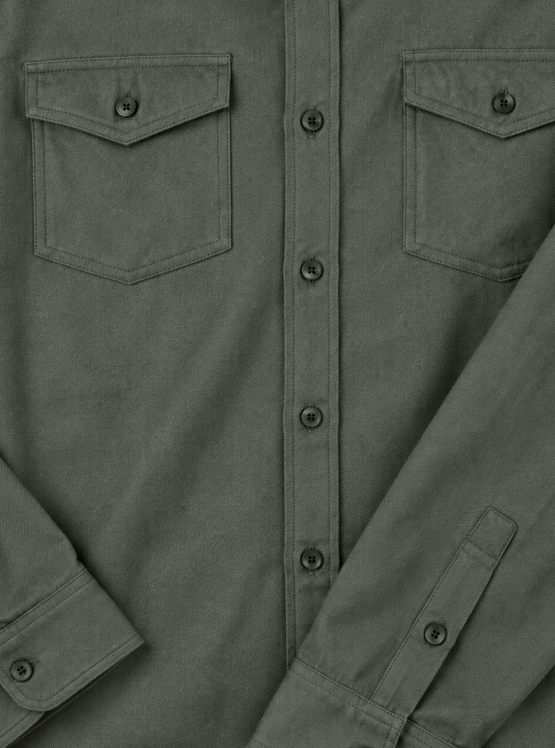 Men's Forester Flannel - Army Heather
