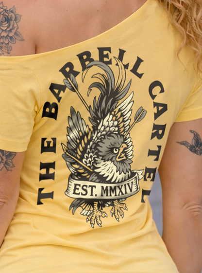 Cocky Street Cut T-Shirt - Banana