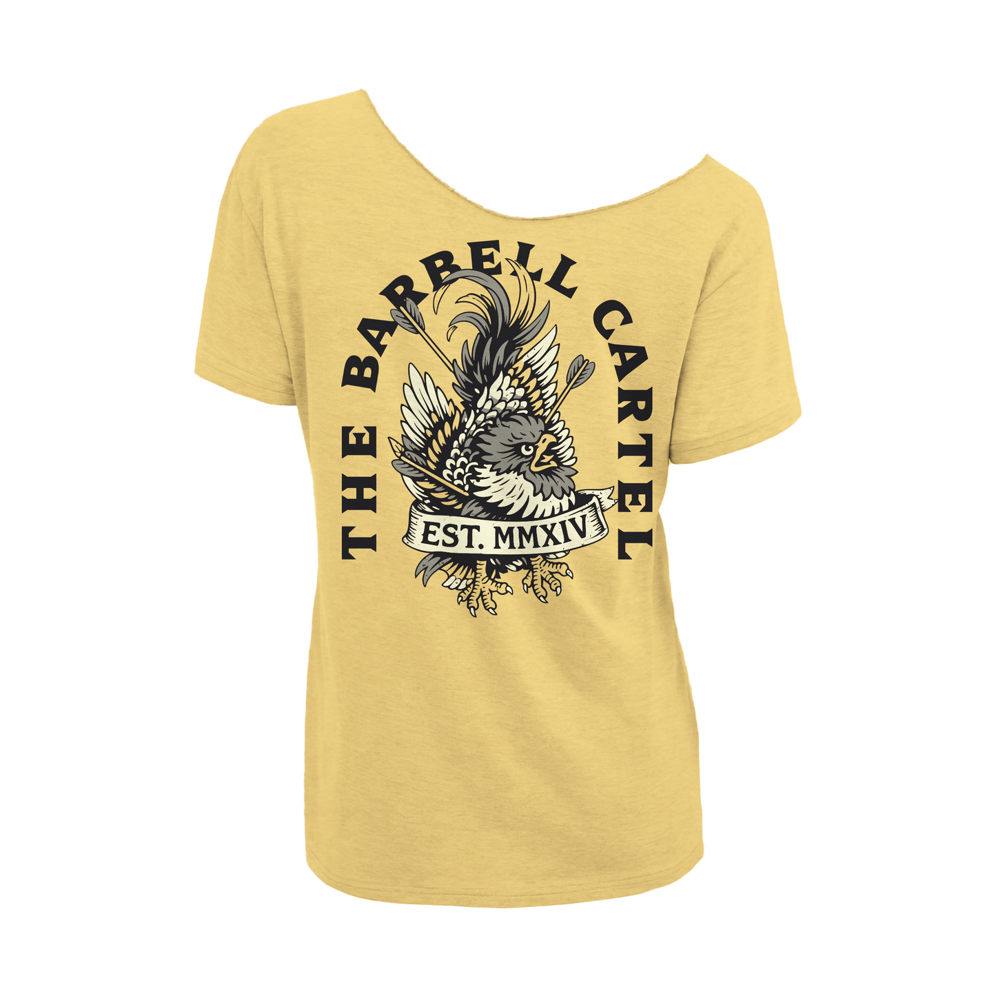 Cocky Street Cut T-Shirt - Banana