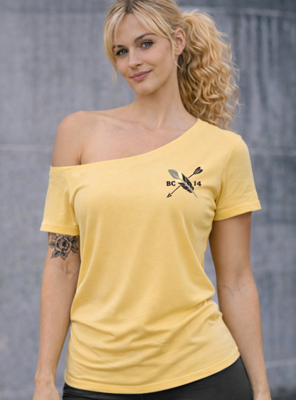 Cocky Street Cut T-Shirt - Banana