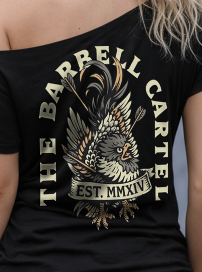 Cocky Street Cut T-Shirt - Black