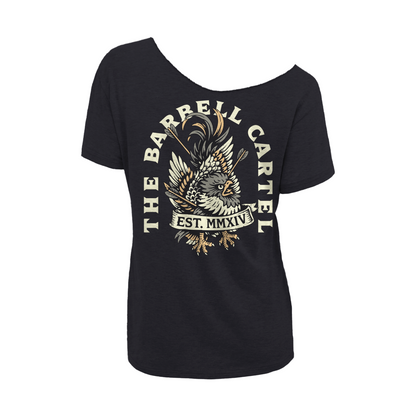 Cocky Street Cut T-Shirt - Black