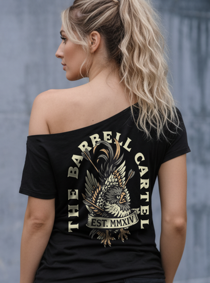 Cocky Street Cut T-Shirt - Black