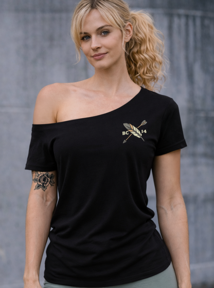 Cocky Street Cut T-Shirt - Black