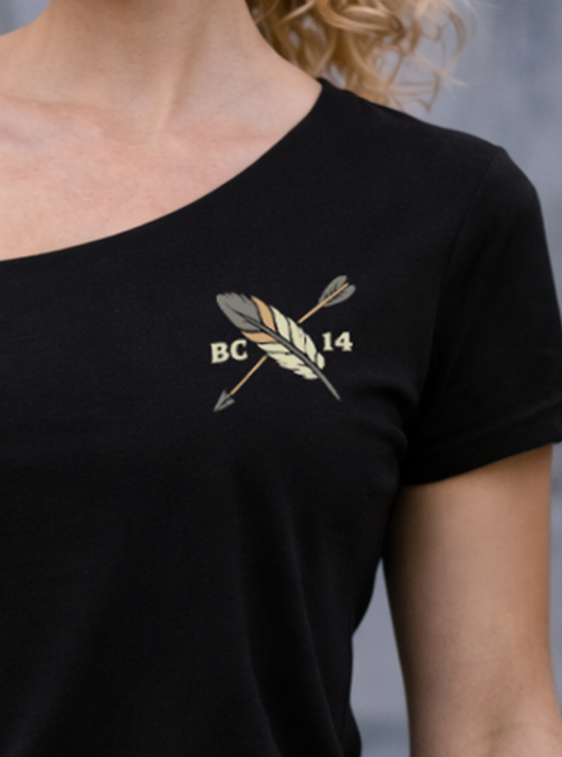 Cocky Street Cut T-Shirt - Black