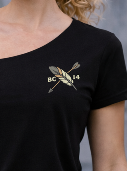 Cocky Street Cut T-Shirt - Black