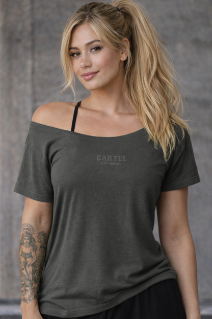 Cold Strike Street Cut T-Shirt - Ash Black