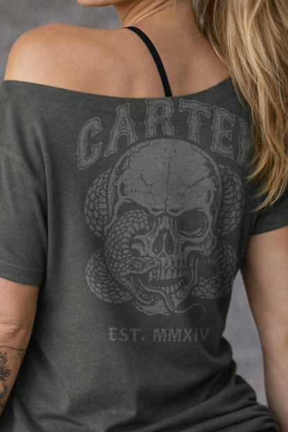 Cold Strike Street Cut T-Shirt - Ash Black