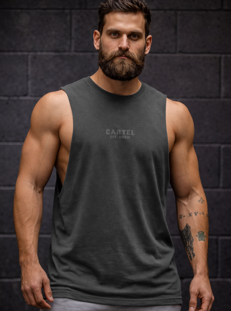 Cold Strike Cut-Off Tank - Ash Black