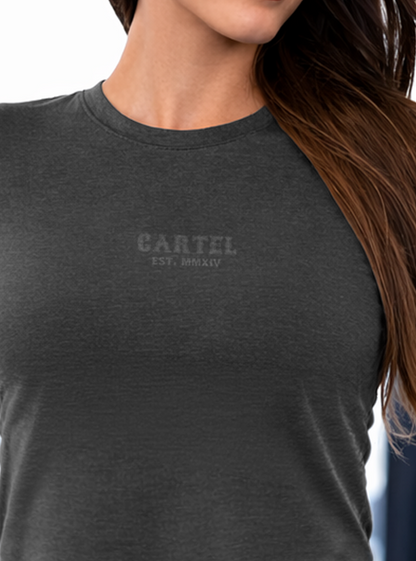 Cold Strike Hand Cut Crop - Ash Black