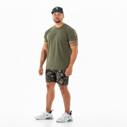 Core Short 7" - Woodland Forest Camo