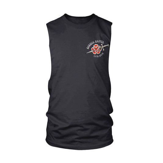Dagger Cut-Off Tank - Black
