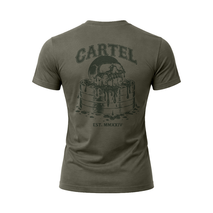 Deadlifted T-Shirt - Weathered Army