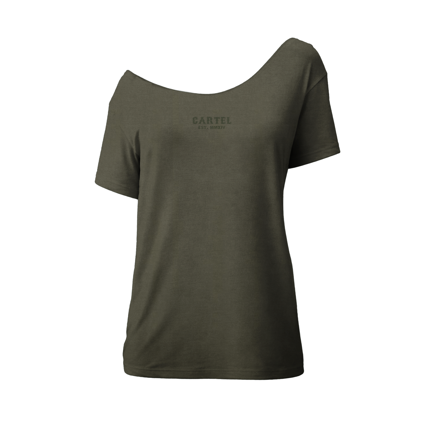 Deadlifted Street Cut T-Shirt - Weathered Army