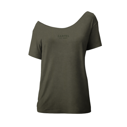 Deadlifted Street Cut T-Shirt - Weathered Army