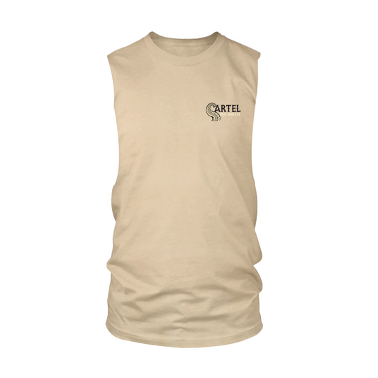 Seasick Cut-Off Tank - Heather Tan (Limited Edition)