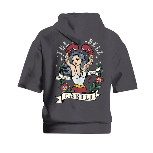 Million Dollar Baby Pump Cut Hoodie - Graphite