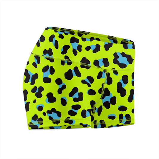 Comp Short 2.5" - Electric Leopard Lime-arita