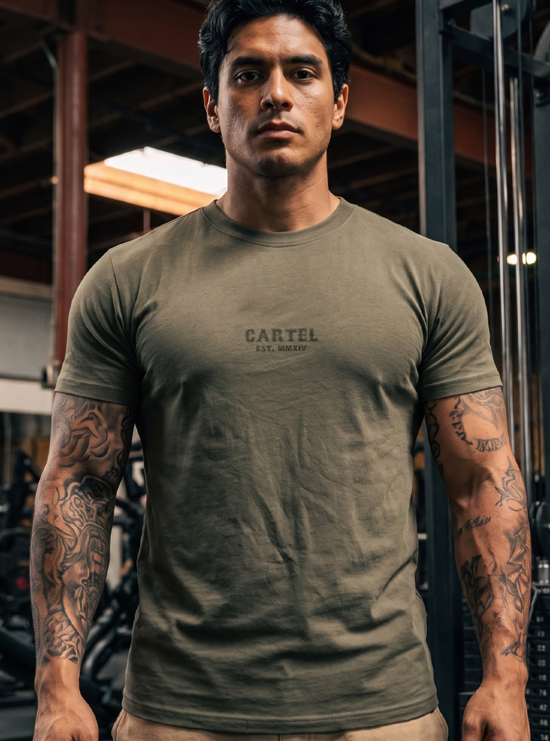Cold Strike T-Shirt -Weathered Army (Limited Edition)