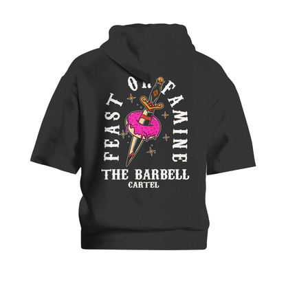 Feast Pump Cut Hoodie - Black