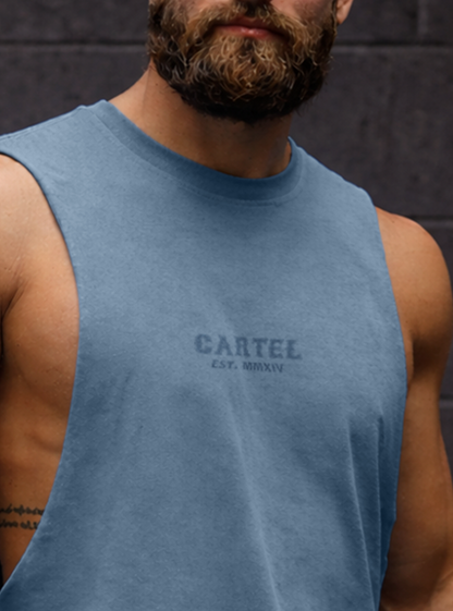 High Seas Cut-Off Tank - Washed Slate