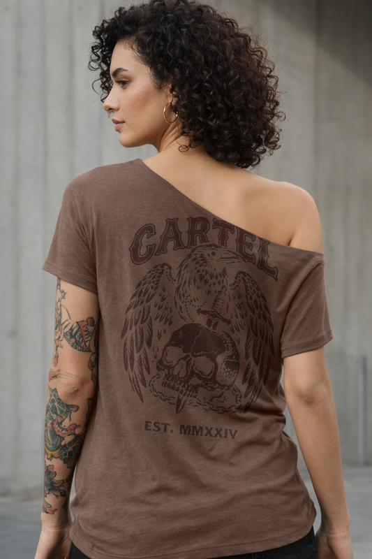 Fly or Die Street Cut T-Shirt - Faced Clay