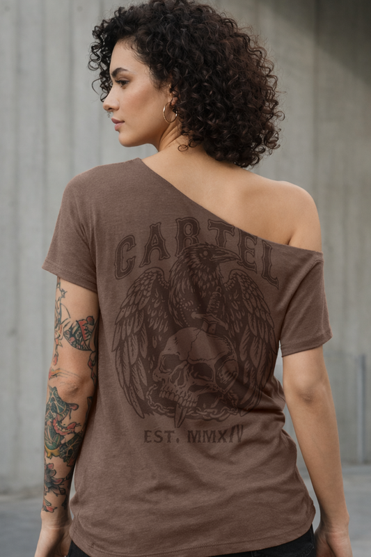 Fly or Die Street Cut T-Shirt - Faded Clay