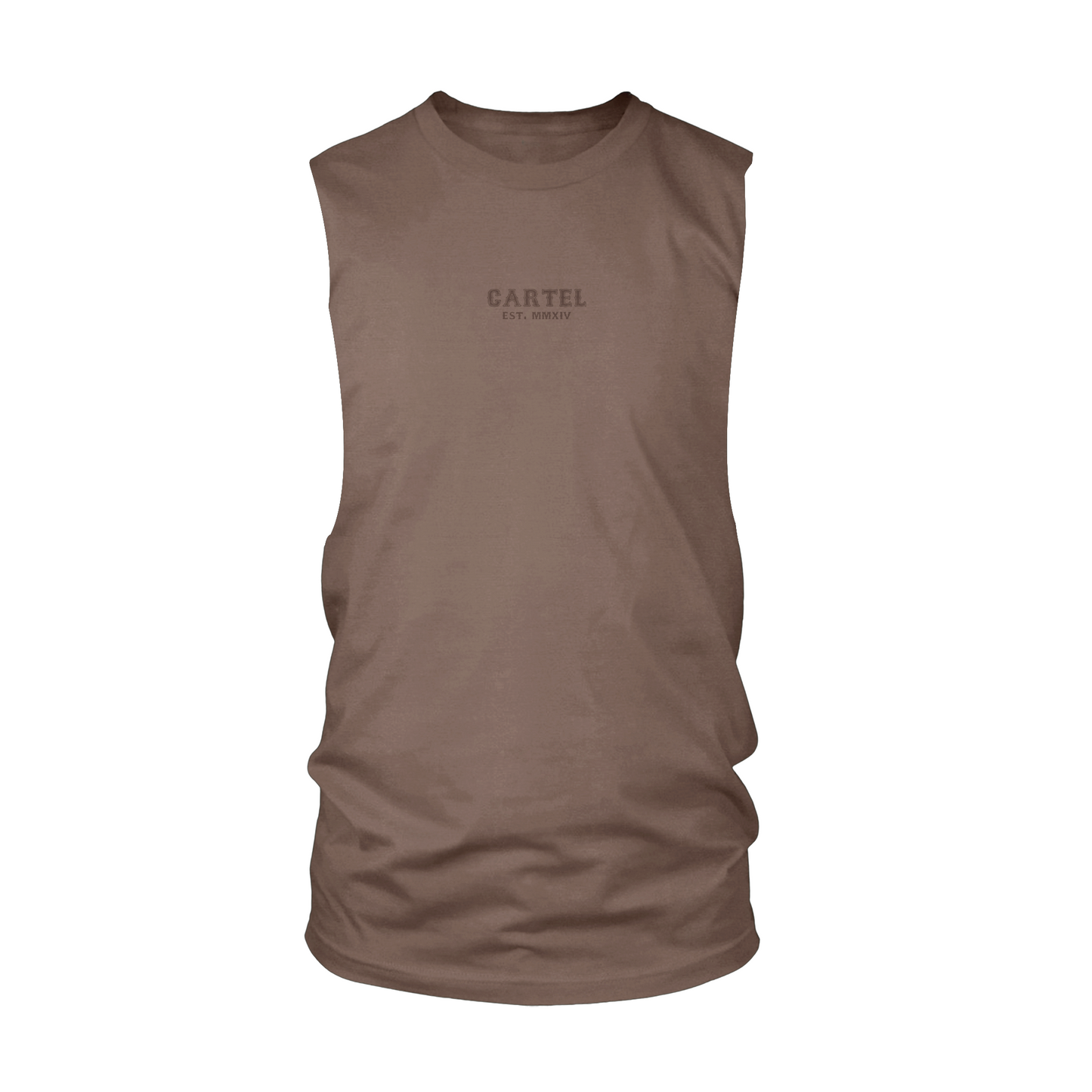 Fly or Die Cut-Off Tank - Faded Clay