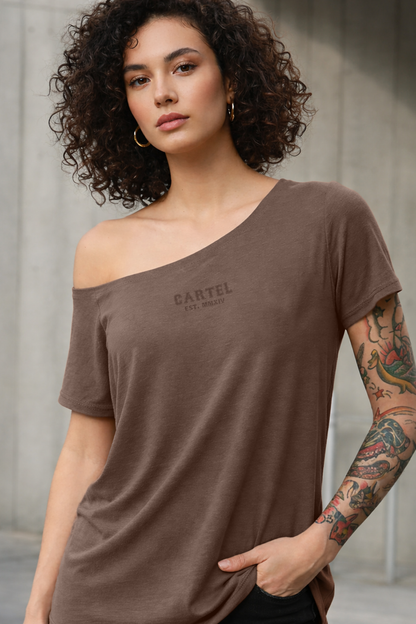 Fly or Die Street Cut T-Shirt - Faced Clay