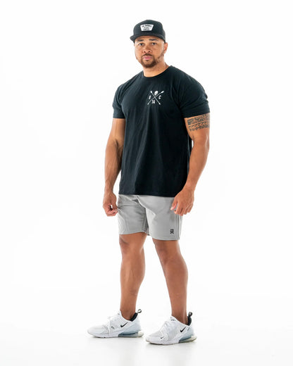 Freestyle Short 9" - Solid Smoke