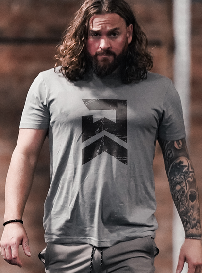 Badge of Honor T-Shirt - Grey