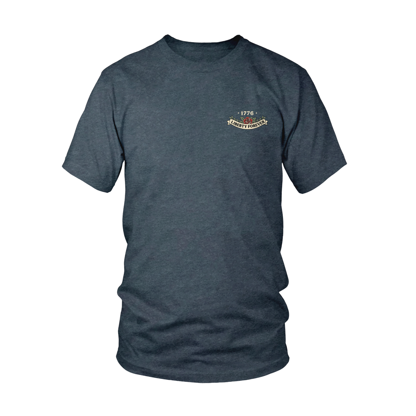Lady Liberty T-Shirt - Heather Navy (Limited edition)
