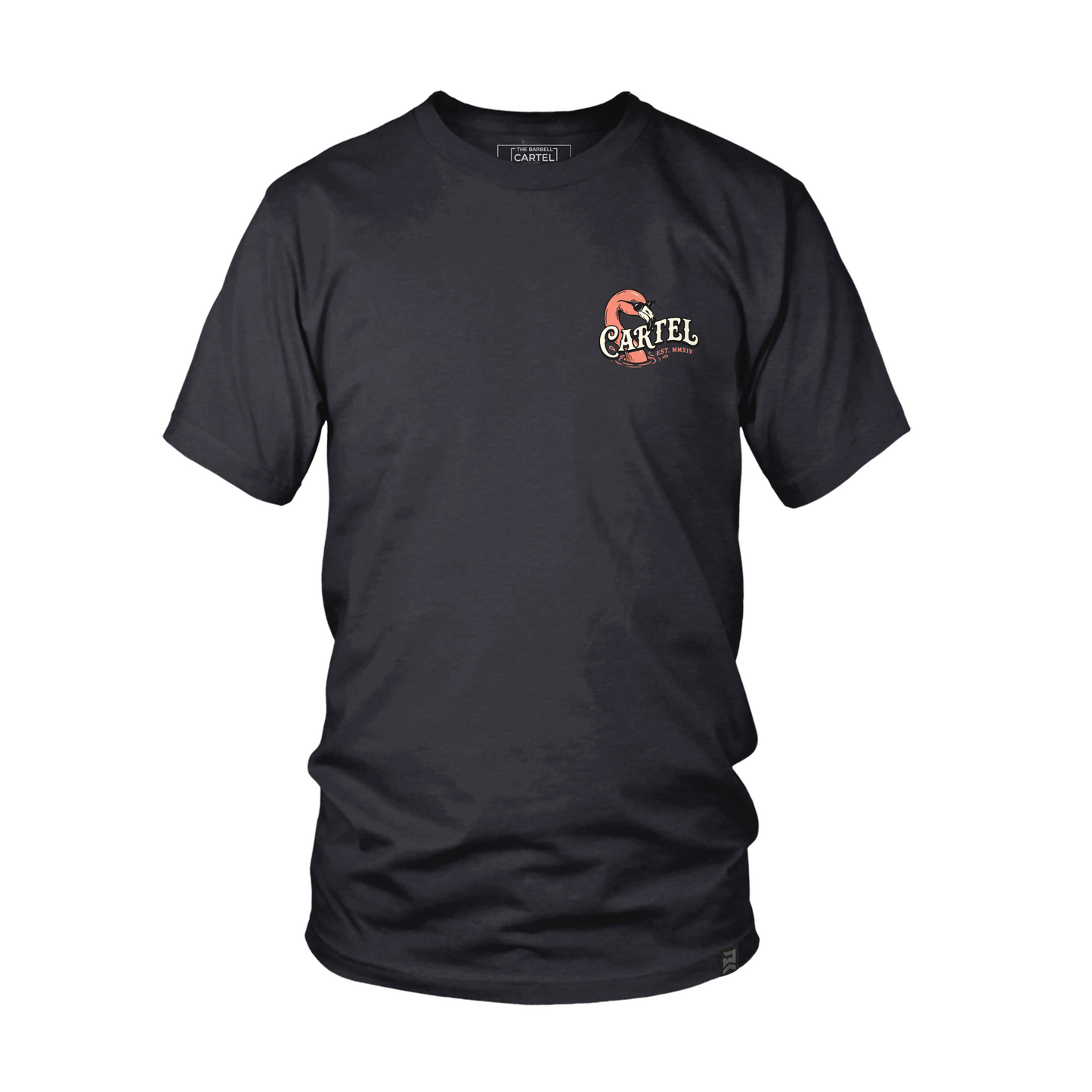 Poolside Paradise T-Shirt - Black