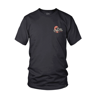 Poolside Paradise T-Shirt - Black