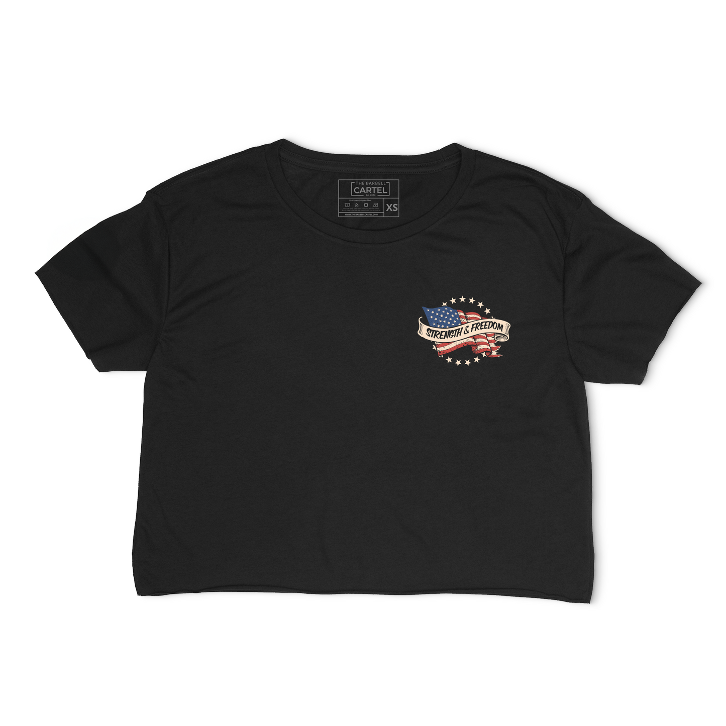 American 250 Hand Cut Crop - Black (Limited Edition)