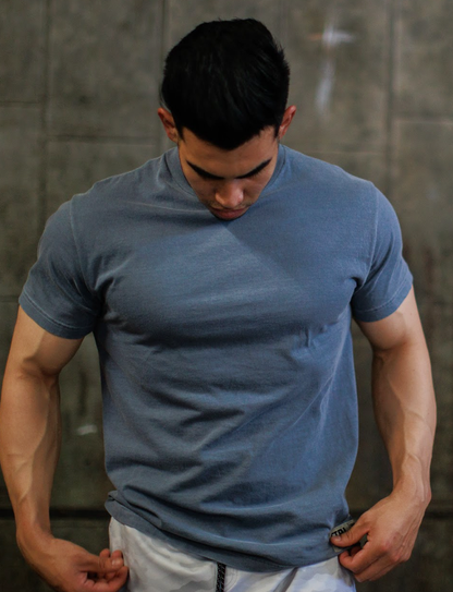 Control Oversized Heavyweight Tee - Vintage Slate