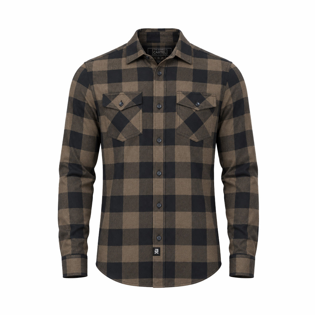 Men's Forester Flannel Plaid - Brown/Black