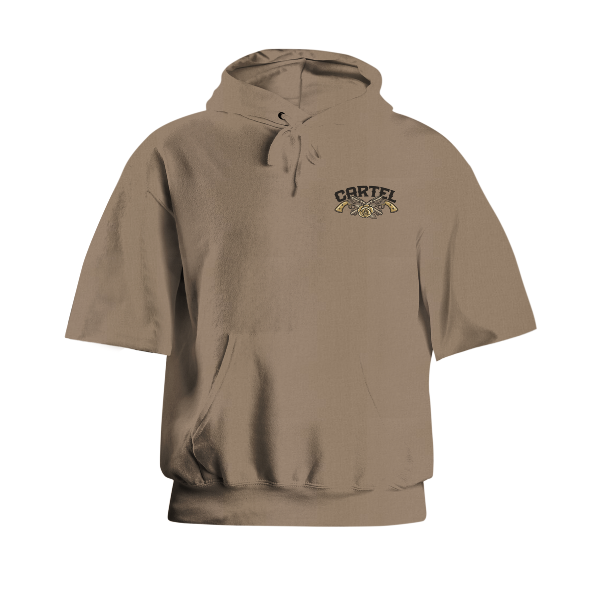 Outlaw Pump Cut Hoodie - Safari